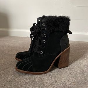 Ugg heel boots